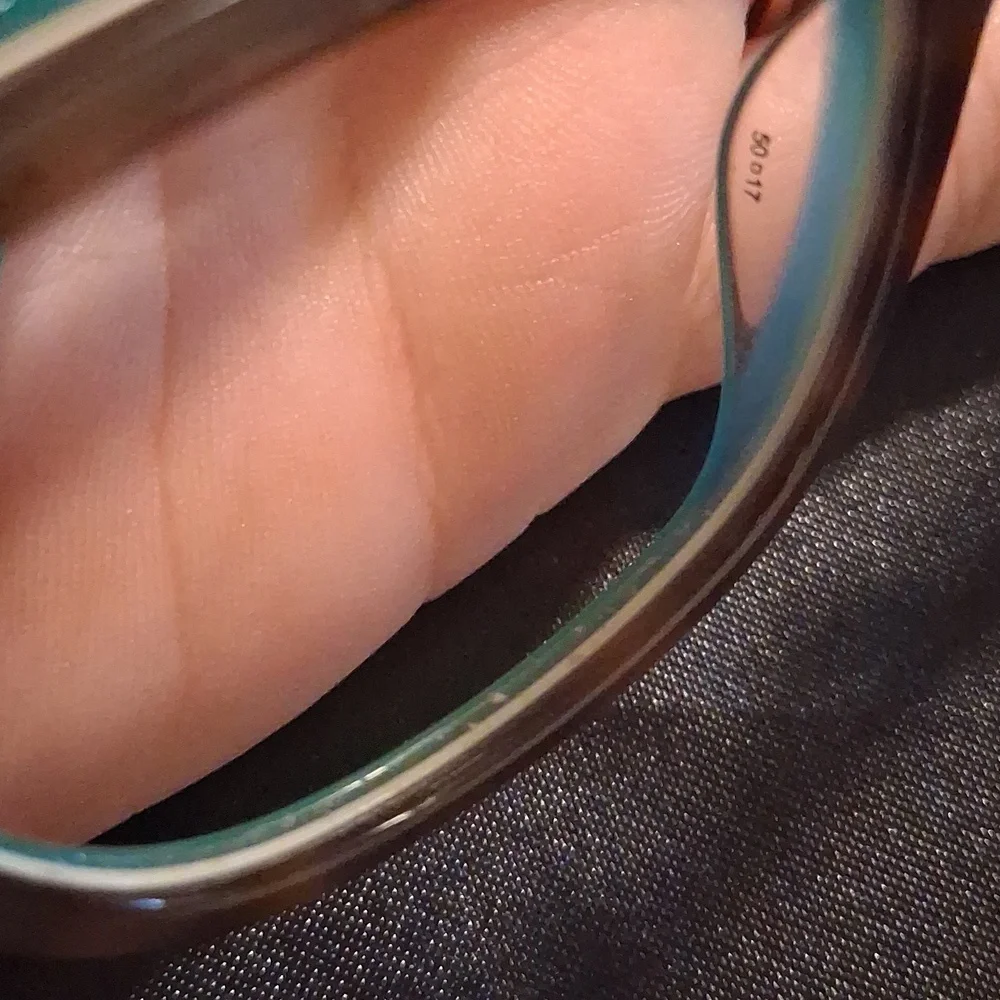 Kate Spade Tortoise and Green Rx Eyeglass Frames Only